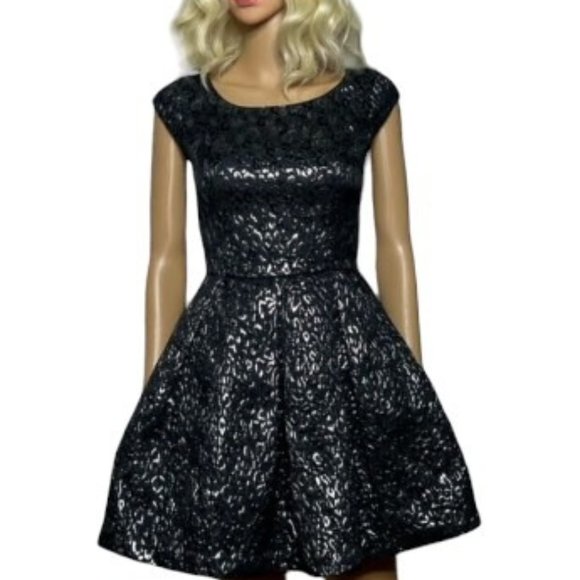 A/X Armani Exchange Dresses & Skirts - A/X Armani Exchange Black Metallic Mini Dress